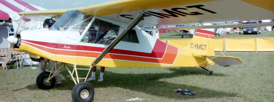 MERLIN - CANADIAN TWO SEAT ULTRALIGHT AIRCRAFT.